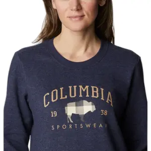 Graphisches Fleece mit Rundhalsausschnitt, Damen Columbia Hart Mountain™ II image-3