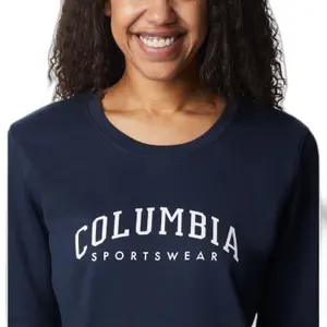 Camisola de gola redonda para mulher Columbia Graphic Trek™ image-3