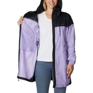Women's long waterproof jacket Columbia Flash Challenger™ image-3