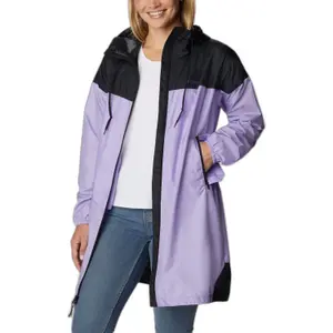 Women's long waterproof jacket Columbia Flash Challenger™ image-4