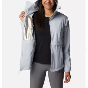 Waterproof sotshell jacket for women Columbia Canyon Meadows™ image-4