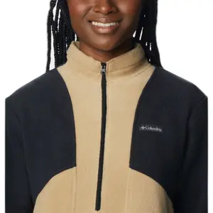 Polar de con cremallera para mujer Columbia Benton Springs™ Colorblock image-3