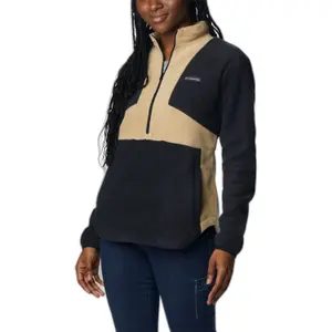 Polar de con cremallera para mujer Columbia Benton Springs™ Colorblock image-1
