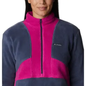 Polar de con cremallera para mujer Columbia Benton Springs™ Colorblock image-3