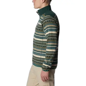 Trykt fleece med 1/2 lynlås Columbia Weather™ II image-2