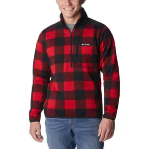 Trykt fleece med 1/2 lynlås Columbia Weather™ II image-0