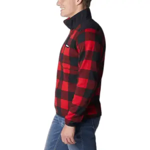 Trykt fleece med 1/2 lynlås Columbia Weather™ II image-2