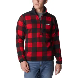 Trykt fleece med 1/2 lynlås Columbia Weather™ II image-1