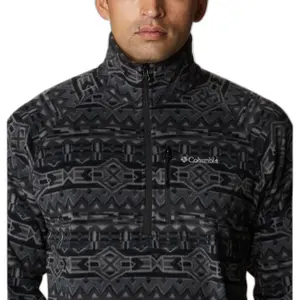 Trykt fleece med 1/2 lynlås Columbia Fast Trek™ image-3