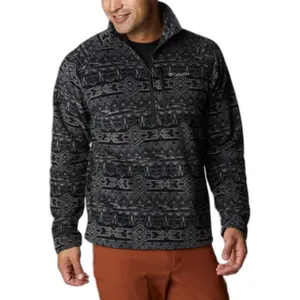 Trykt fleece med 1/2 lynlås Columbia Fast Trek™ image-1