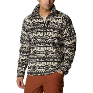 Trykt fleece med 1/2 lynlås Columbia Fast Trek™ image-1