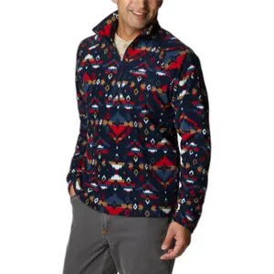 Bedrucktes Fleece 1/2 Reißverschluss Columbia Fast Trek™ image-1