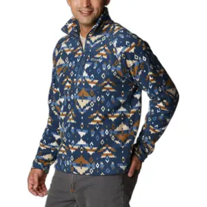 Trykt fleece med 1/2 lynlås Columbia Fast Trek™ image-1