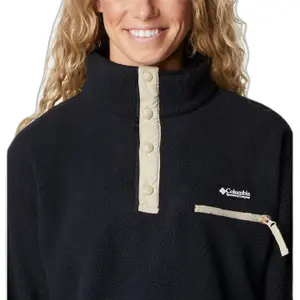 Fleece Crop 1/2 Zip Damen Columbia Helvetia™ image-2