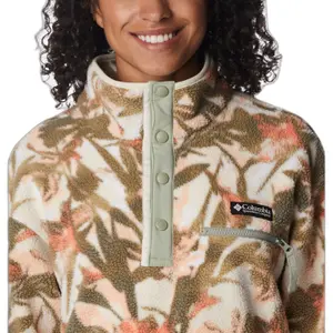 Fleece med 1/2 lynlås til kvinder Columbia Helvetia™ image-2