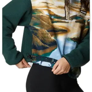 Fleece med 1/2 lynlås til kvinder Columbia Helvetia™ image-3