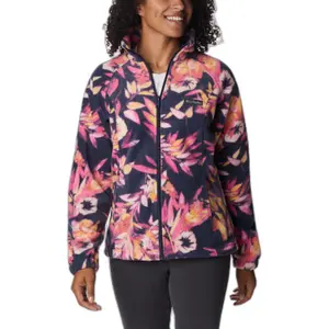Damen Fleecejacke mit Druck und Reißverschluss Columbia Benton Springs™ image-0