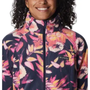 Damen Fleecejacke mit Druck und Reißverschluss Columbia Benton Springs™ image-5