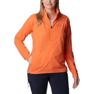 Sudadera ligera de mujer con 1/2 cremallera Columbia Titan Pass™ image-0