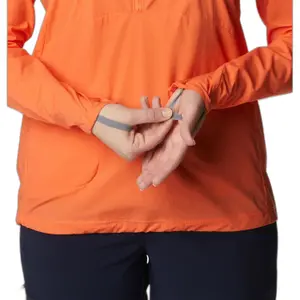 Sudadera ligera de mujer con 1/2 cremallera Columbia Titan Pass™ image-4