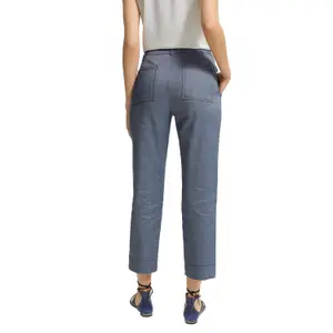 Women's linen Trousers COMMA image-4