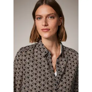 Womens chiffon blouse COMMA image-6
