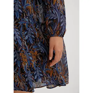 Long Sleeve Bohemian Chiffon Dress Women COMMA image-2