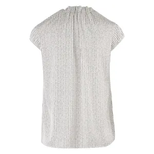 Women’s Satin Blouse with Ruffle COMMA image-1