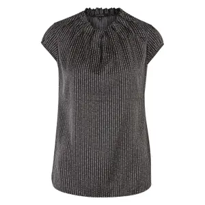 Women’s Satin Blouse with Ruffle COMMA image-0