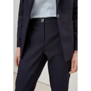 7/8 Slim Fit Trousers for Women COMMA image-3