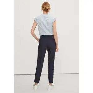 7/8 Slim Fit Trousers for Women COMMA image-4