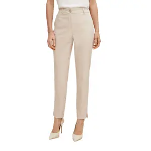 7/8 Slim Fit Trousers for Women COMMA image-2