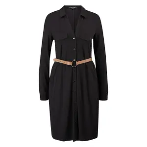 Women's Viscose Shirt Dress COMMA image-0