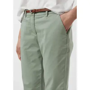Women's Chino Trousers with Detachable Belt COMMA image-3