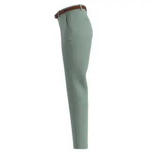 Women's Chino Trousers with Detachable Belt COMMA image-6