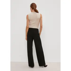 Women's Fine Knit High Neck Tank Top COMMA image-4