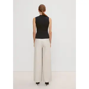 Women's Fine Knit High Neck Tank Top COMMA image-4