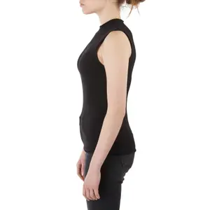Women's Fine Knit High Neck Tank Top COMMA image-6