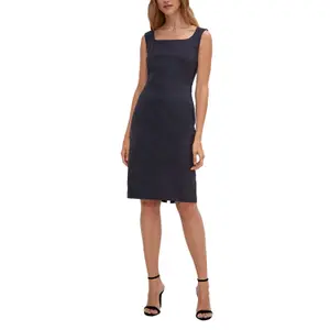 Long Viscose Dress for Women COMMA Stretch image-1