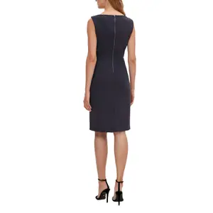 Long Viscose Dress for Women COMMA Stretch image-4