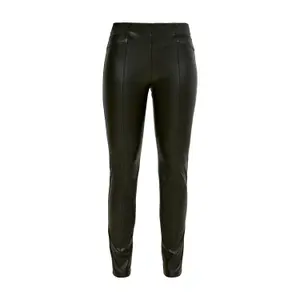 Women's Faux Leather Trousers COMMA image-0
