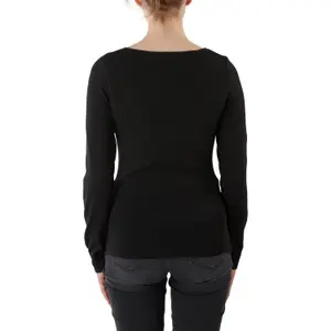 Women's Textured Pattern Sweater COMMA image-1
