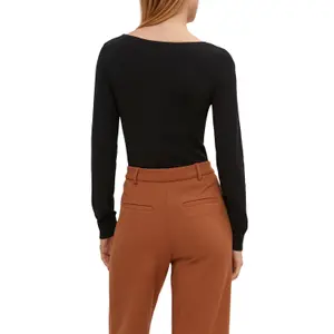 Women's Textured Pattern Sweater COMMA image-5