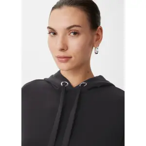 Women's Modal Hoodie with Split Hem COMMA image-2