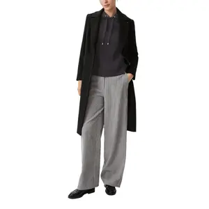 Women's Modal Hoodie with Split Hem COMMA image-5