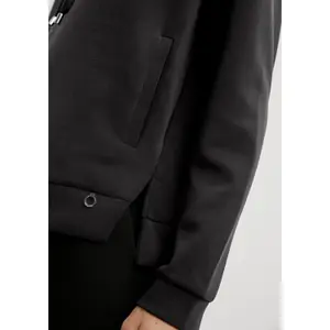 Women's Modal Hoodie with Split Hem COMMA image-6