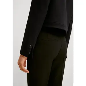 Chevron Pattern Women's Blazer COMMA image-3