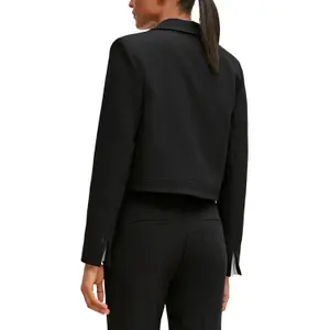 Chevron Pattern Women's Blazer COMMA image-5