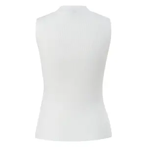 Sleeveless round neck top for women COMMA image-1