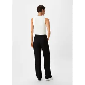 Sleeveless round neck top for women COMMA image-4